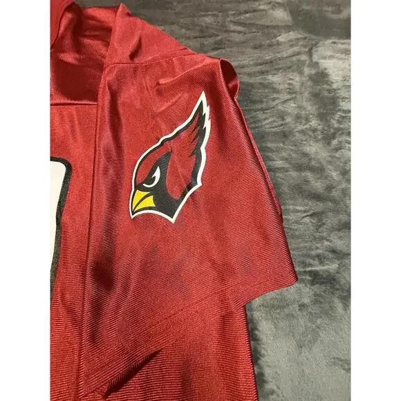 Arizona Cardinals Jersey Mens Large Red Anquan Boldin #81 NFL Vintage - Picture 7 of 8